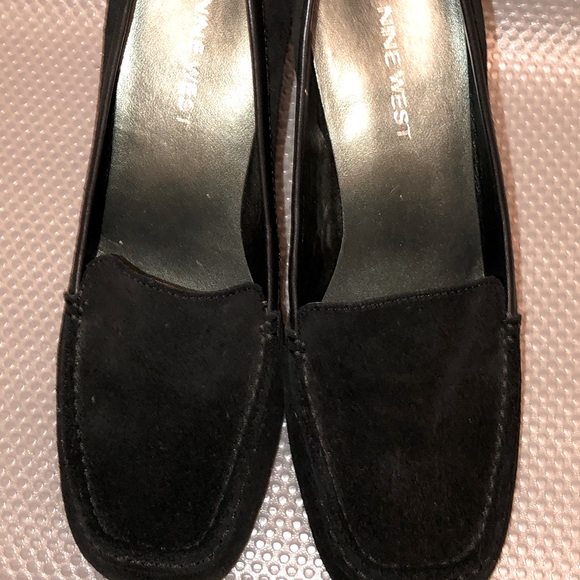 NINE WEST high heel loafers sz7 - Picture 4 of 5